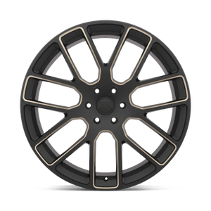 Black Rhino KUNENE Matte Black W/ Dark Tint Milled Spokes 24x10 +25 6x139.7mm 112.1mm - Wheelwiz