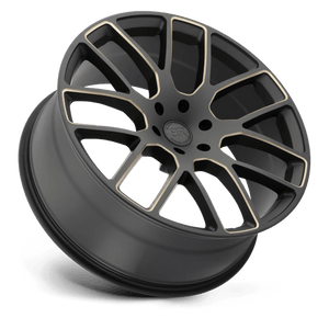 Black Rhino KUNENE Matte Black W/ Dark Tint Spoke 22x9.5 +25 6x139.7mm 112.1mm - Wheelwiz