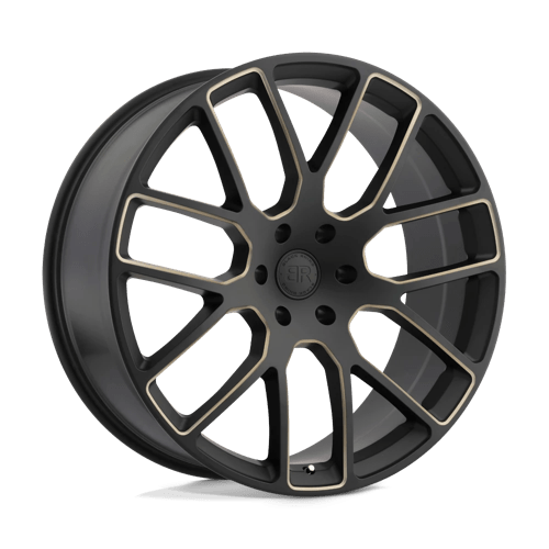 Black Rhino KUNENE Matte Black W/ Dark Tint Milled Spokes 24x10 +25 6x139.7mm 112.1mm - Wheelwiz