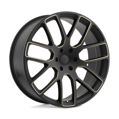 Black Rhino KUNENE Matte Black W/ Dark Tint Milled Spokes 20x9 +15 6x139.7mm 112.1mm - WheelWiz