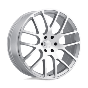 Black Rhino KUNENE Silver W/ Mirror-cut Face 20x9 +20 5x139.7mm 78.1mm - WheelWiz