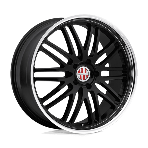 Victor Equipment LEMANS Gloss Black W/ Mirror Cut Lip 19x11 +36 5x130mm 71.5mm - Wheelwiz