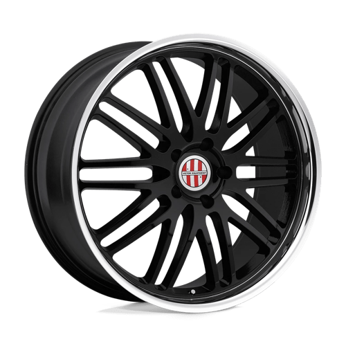 Victor Equipment LEMANS Gloss Black W/ Mirror Cut Lip 20x11 +36 5x130mm 71.5mm - Wheelwiz