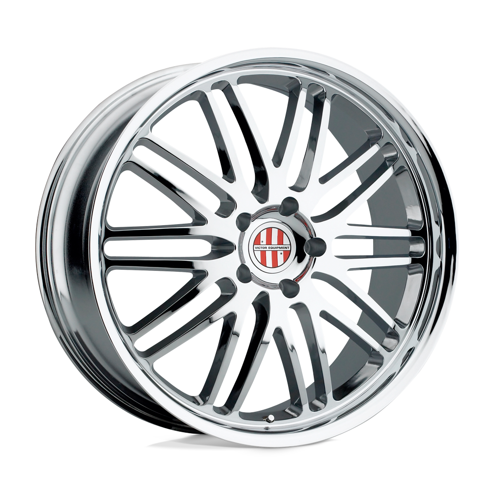 Victor Equipment LEMANS Chrome 22x10 +50 5x130mm 71.5mm - WheelWiz