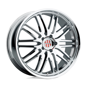 Victor Equipment LEMANS Chrome 20x10 +50 5x130mm 71.5mm - WheelWiz