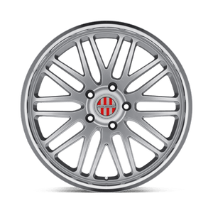 Victor Equipment LEMANS Hyper Silver W/ Mirror Cut Lip 18x11 +36 5x130mm 71.5mm - Wheelwiz