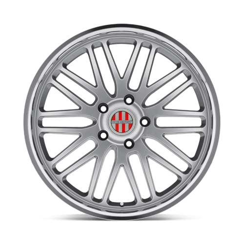 Victor Equipment LEMANS Hyper Silver W/ Mirror Cut Lip 22x10 +50 5x130mm 71.5mm - WheelWiz