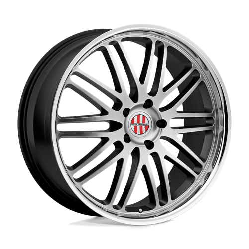 Victor Equipment LEMANS Hyper Silver W/ Mirror Cut Lip 22x10 +50 5x130mm 71.5mm - WheelWiz