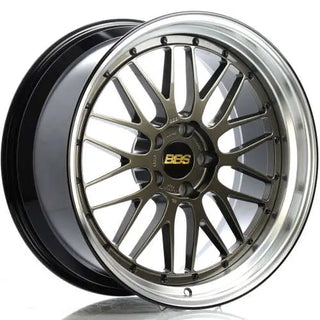 BBS LM 19x8.5 +50 5x130 71.6 SELENITE BROWN / BLACK DIAMOND CUT