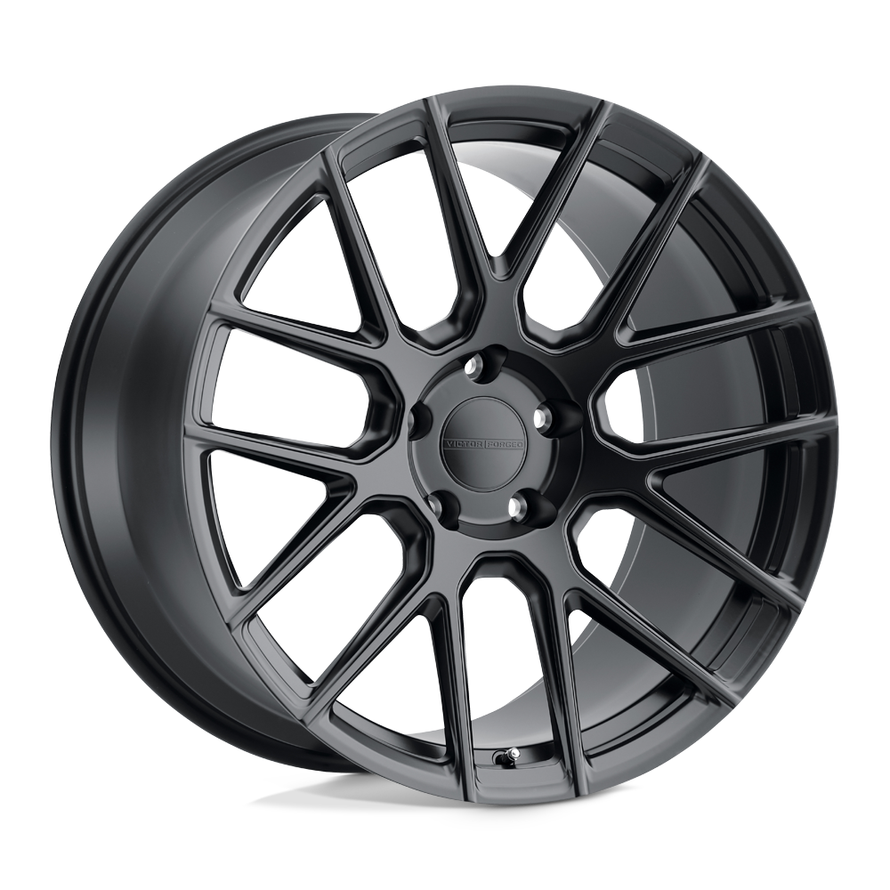 Victor Equipment LOHNER FORGED Matte Black 19x8.5 +45 5x130mm 71.5mm - WheelWiz