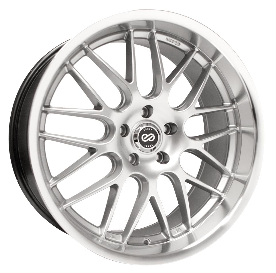 Enkei LUSSO Hyper Silver 20x9.5 +40 5x114.3mm 72.6mm - WheelWiz