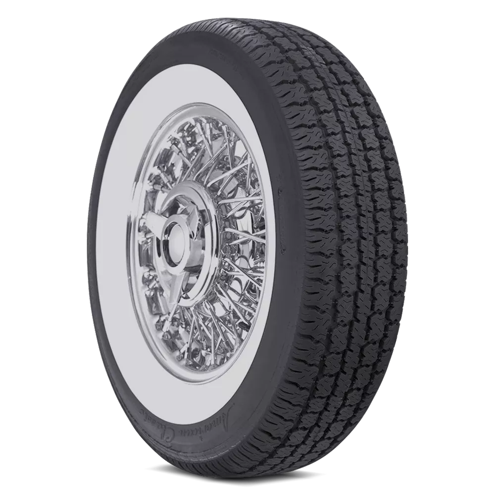 Coker American Classic Radial (2 3/8 INCH Whitewall) 205/75R14 - Wheelwiz