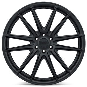 Black Rhino MADAGASCAR Matte Black 22x10.5 +38 5x127mm 71.5mm - WheelWiz