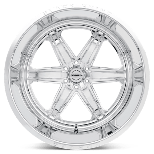 Black Rhino MARAUDER Polished 24x14 -76 6x139.7mm 112.1mm - WheelWiz