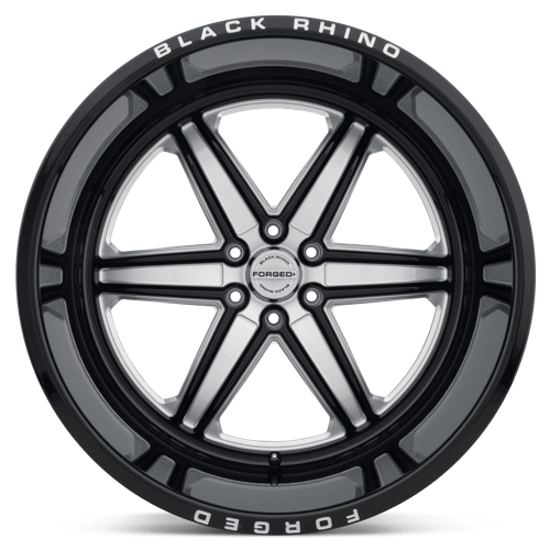 Black Rhino MARAUDER Gloss Black W/ Milled Spokes 22x14 -76 6x139.7mm 112.1mm - WheelWiz