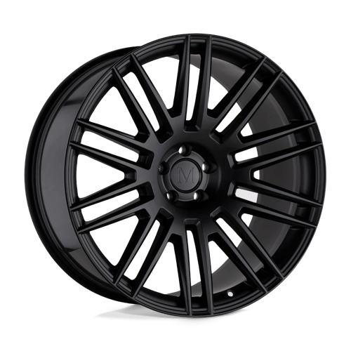 Mandrus ESTATE Matte Black 19x8.5 +22 5x112mm 66.6mm - WheelWiz