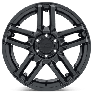 Black Rhino MESA Gloss Black 17x8.5 0 6x139.7mm 112.1mm - WheelWiz