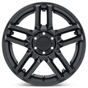 Black Rhino MESA Gloss Black 18x9 +2 5x139.7mm 78.1mm - Wheelwiz