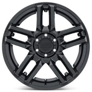 Black Rhino MESA Gloss Black 17x8.5 -18 6x139.7mm 112.1mm - Wheelwiz