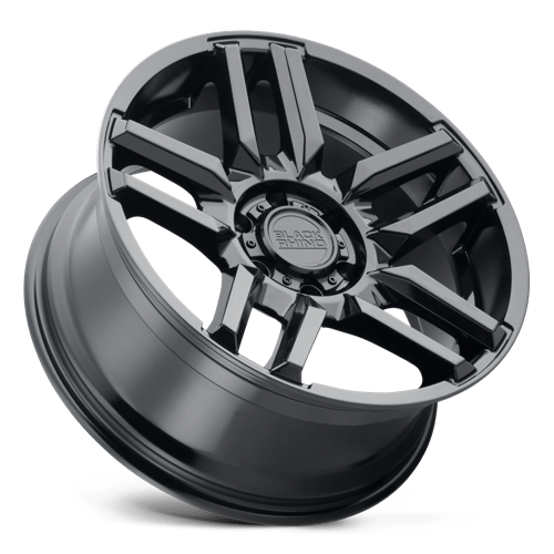 Black Rhino MESA Gloss Black 20x9 -18 5x127mm 71.5mm - Wheelwiz