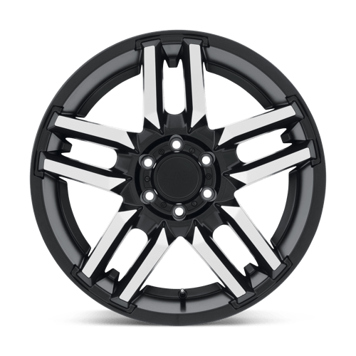 Black Rhino MESA Matte Black W/ Machined Face 20x9 +12 6x135mm 87.1mm - Wheelwiz