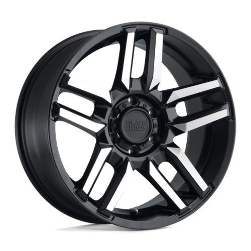 Black Rhino MESA Matte Black W/ Machined Face 17x8.5 0 6x135mm 87.1mm - WheelWiz