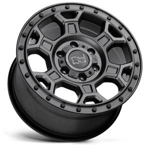 Black Rhino MIDHILL Matte Gunmetal W/ Black Bolts 18x8 +48 6x130mm 84.1mm - Wheelwiz