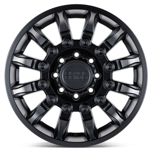 Black Rhino MISSION Matte Black W/ Machined Tinted Spokes 18x9 +12 6x135mm 87.1mm - WheelWiz