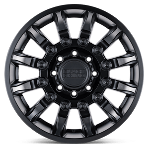 Black Rhino MISSION Matte Black W/ Machined Tint 20x9 +2 5x127mm 71.5mm - Wheelwiz