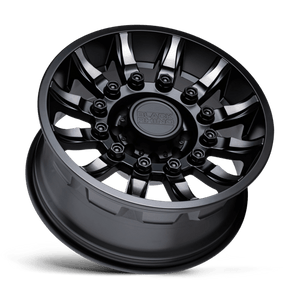 Black Rhino MISSION Matte Black W/ Machined Tint 20x9 +12 6x120mm 67.1mm - Wheelwiz