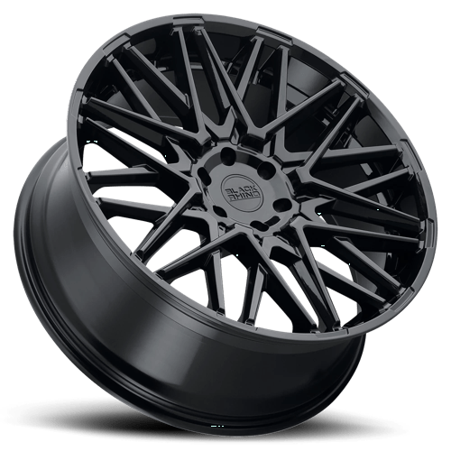 Black Rhino MOROCCO Gloss Black 20x9 +30 5x127mm 71.5mm - Wheelwiz