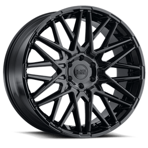 Black Rhino MOROCCO Gloss Black 20x9 +40 6x120mm 67.1mm - WheelWiz