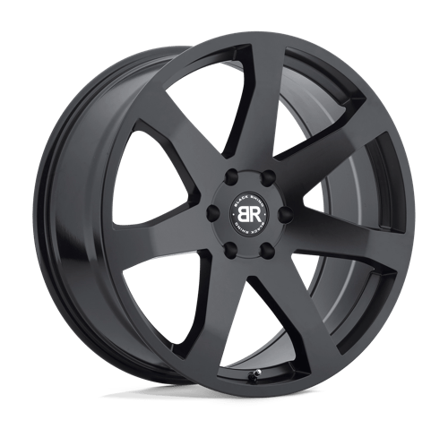 Black Rhino MOZAMBIQUE Matte Black 20x8.5 +20 6x114.3mm 76.1mm - WheelWiz