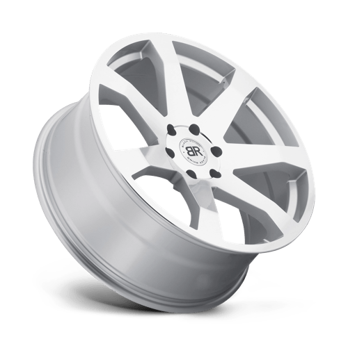 Black Rhino MOZAMBIQUE Silver W/ Mirror Cut Face 18x8.5 +35 5x120mm 76.1mm - Wheelwiz