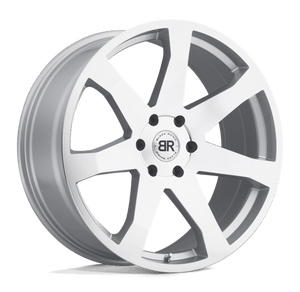 Black Rhino MOZAMBIQUE Silver W/ Mirror Cut Face 20x8.5 +25 5x150mm 110.1mm - Wheelwiz