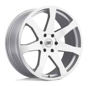 Black Rhino MOZAMBIQUE Silver W/ Mirror Cut Face 18x8.5 +35 5x120mm 76.1mm - Wheelwiz