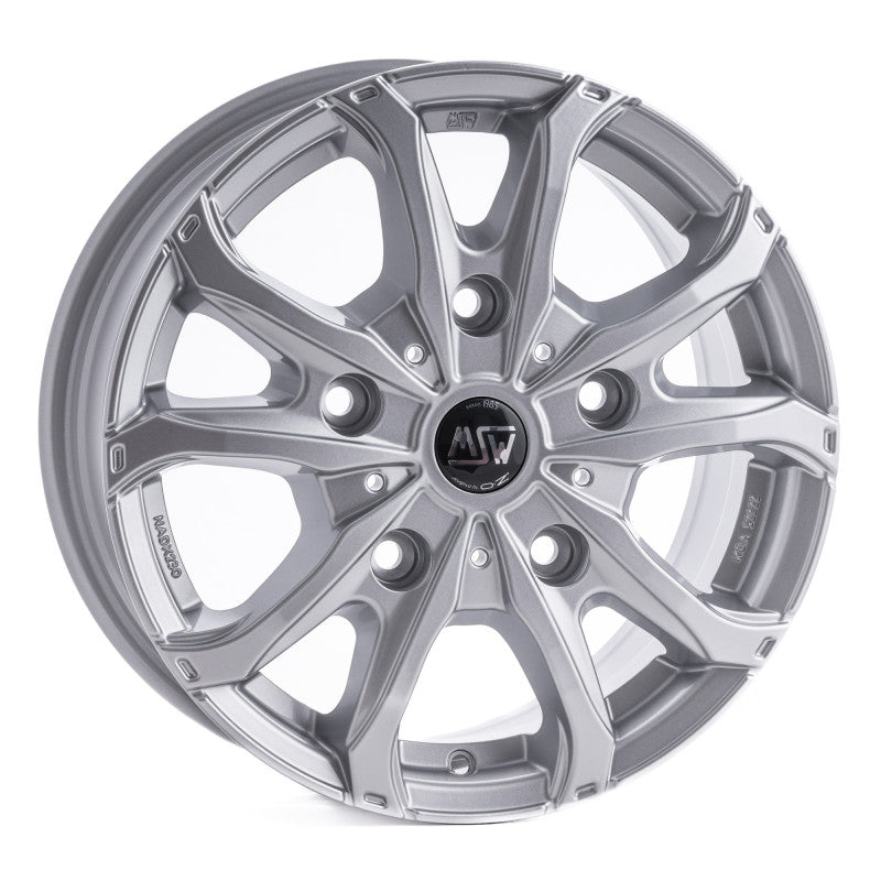 MSW 48 VAN 17x7 +68 5x130 78.10 FULL SILVER - Wheelwiz