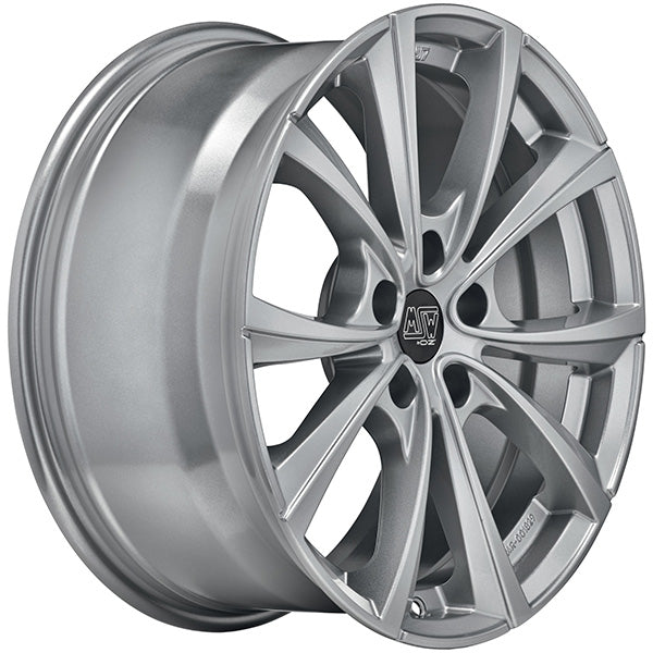 MSW 27T 19x10.5 +45 5x120 64.12 FULL SILVER - Wheelwiz