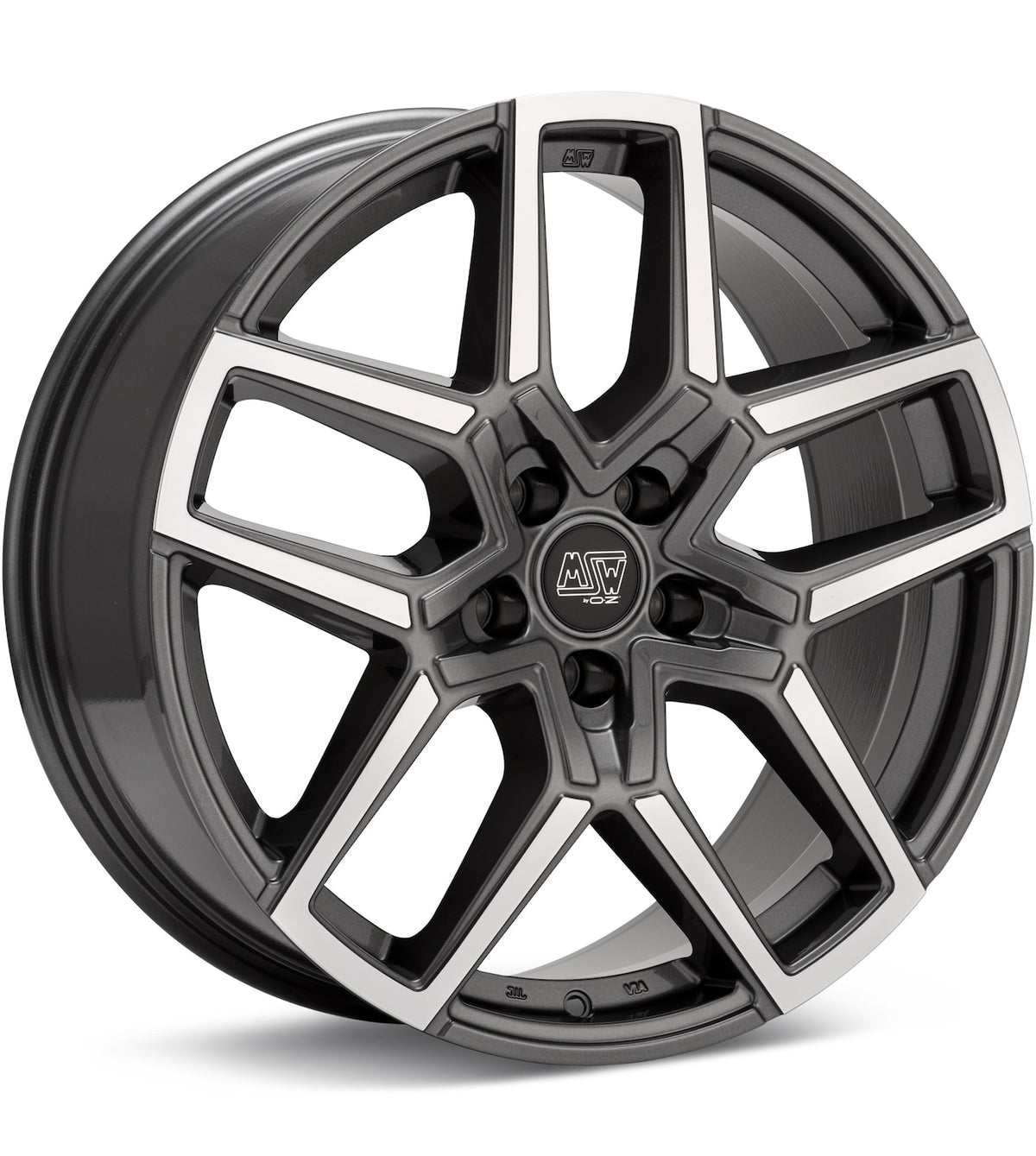 MSW Type 52 20x8.5 +48 5x139 NA MACHINED GLOSS GREY - Wheelwiz
