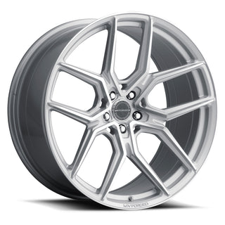 MV Forged MVF5 DIAMOND SILVER 21x9.5 +30 5x120mm 72.6mm
