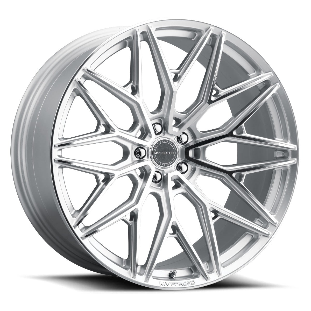 MV Forged MVF2 DIAMOND SILVER 22x9 0 Custommm 72.6mm
