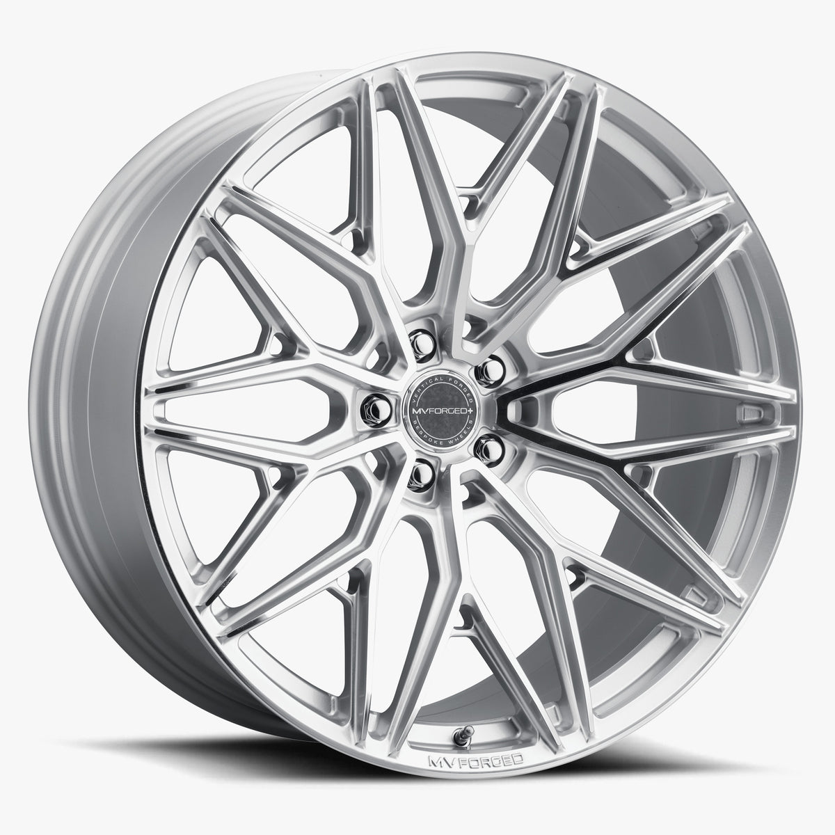 MV Forged MVF2 DIAMOND SILVER 20x10.5 0 Custommm 72.6mm