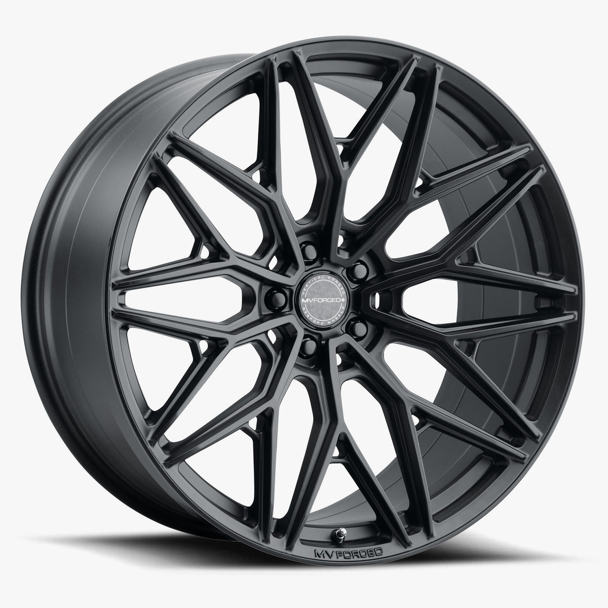 MV Forged MVF2 SATIN BLACK 21x9 0 Custommm 72.6mm