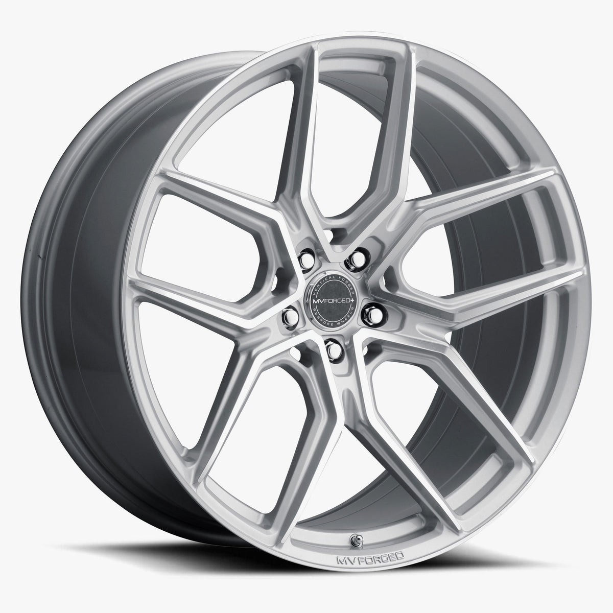 MV Forged MVF5 DIAMOND SILVER 21x10.5 0 Custommm 72.6mm