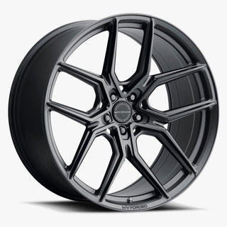 MV Forged MVF5 SATIN BLACK 22x11.5 0 Custommm 72.6mm