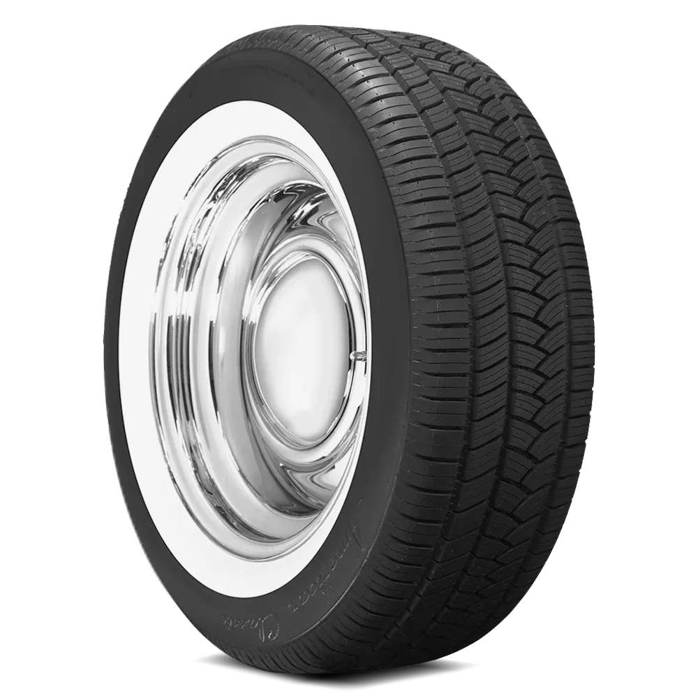 Coker American Classic Radial (1 3/4 INCH Whitewall) 235/55R17 - Wheelwiz