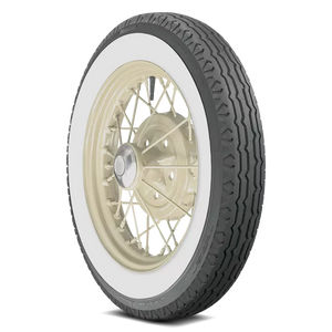Coker American Classic Radial (Model A Plus Bias Look Radial) 475/500R19 Whitewall 475/500R19