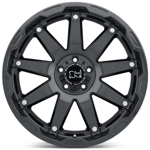 Black Rhino OCEANO Gloss Gun Black W/ Ss Bolts 20x9.5 0 5x139.7mm 78.1mm - Wheelwiz
