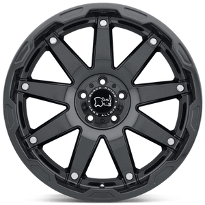 Black Rhino OCEANO Gloss Gun Black W/ Ss Bolts 18x9.5 -18 5x127mm 71.5mm - Wheelwiz