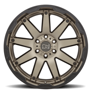 Black Rhino OCEANO Matte Bronze W/ Black Ring 20x9.5 +12 5x150mm 110.1mm - Wheelwiz